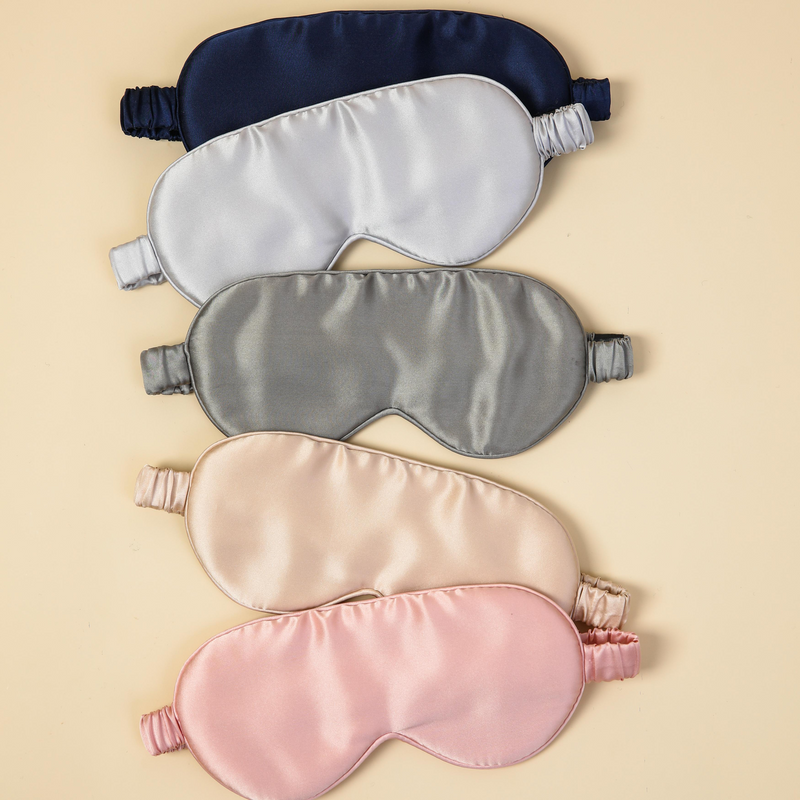 Wholesale 19/22/25mm Mulberry Silk Large Size Eye Mask for Sleep
