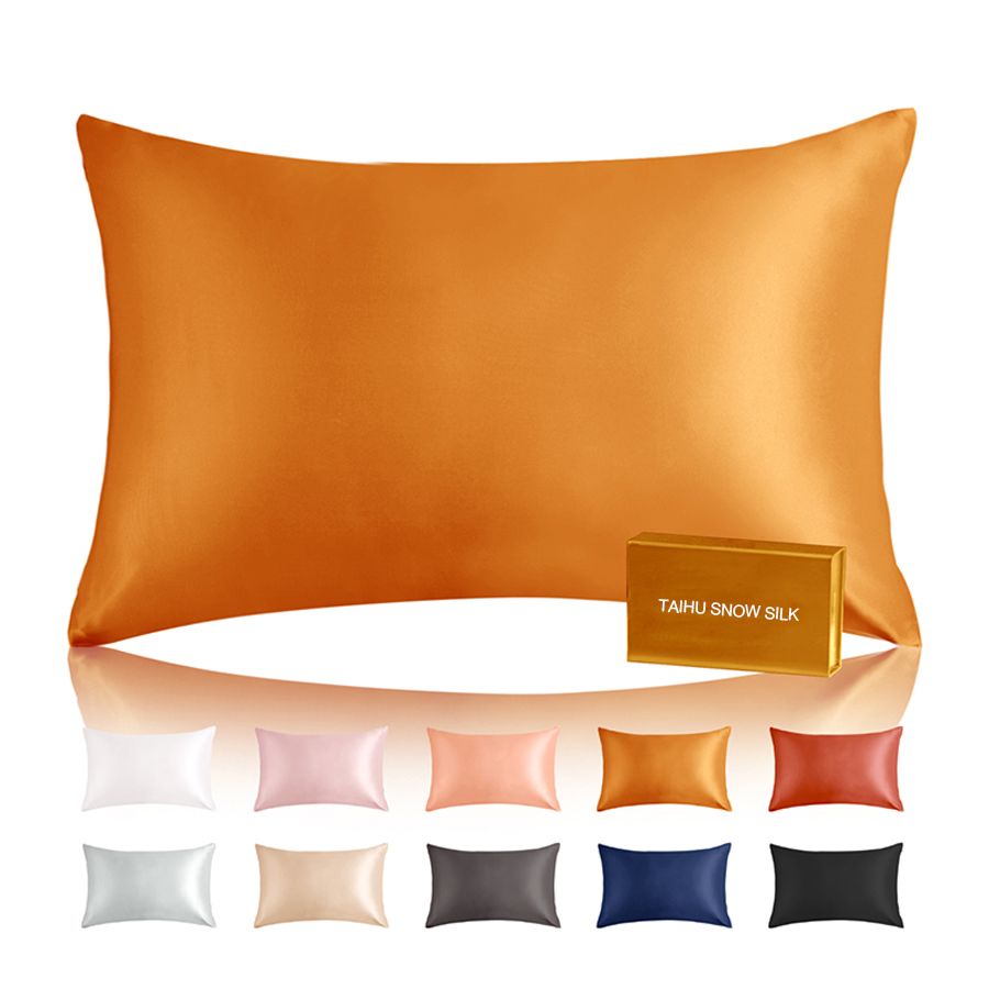 Stock 22mm luxury 100% Mulberry Silk Envelope Pillowcase 