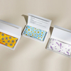 19/22/25mm Envelope Closure/ Hidden Zipper Mulberry Silk Pillowcase Wholesale with Printed Pattern-Lavender